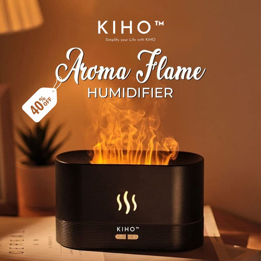 KIHO™ Flame Humidifier and Aroma Diffuser ❤️